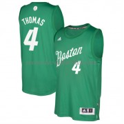 Maillot NBA Pas Cher Boston Celtics 2016 Isiah Thomas 4# Noël Basket..